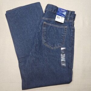 Mens Vintage Basic Editions Relaxed Fit Denim Jeans Kmart Brand Cotton 31x30 NWT